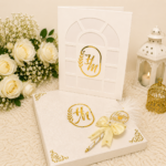 Premium Acrylic Nikah Booklet Set