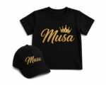 Custom Kids Name T-Shirt & Cap Bundle