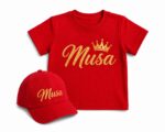 Custom Kids Name T-Shirt & Cap Bundle - Image 5