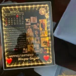 3D Magic Photo Frame With Mirror Square Shape - Image 2